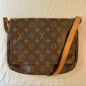 Louis Vuitton Monogram Musette Tango Purse
